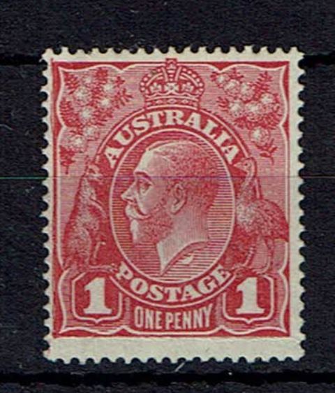 Image of Australia SG 21cwi LMM British Commonwealth Stamp
